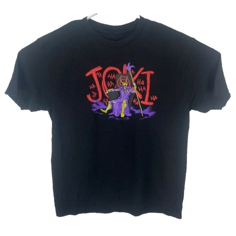 Shirt.Woot Marvel DC Comics Joki Joker Loki Mash Up T Shirt Women's Size XL